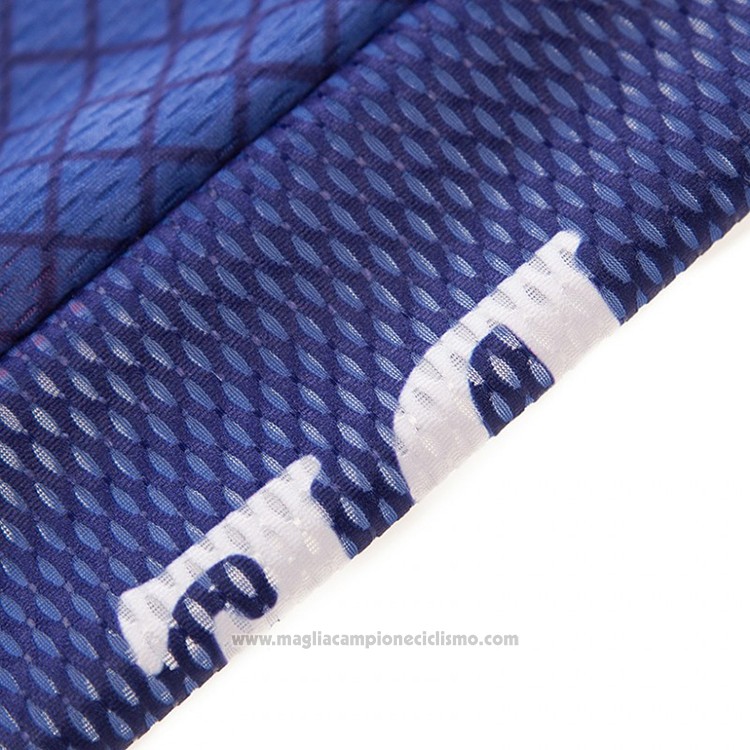 2018 Abbigliamento Ciclismo Vini Fantini Scuro Blu Manica Corta Salopette